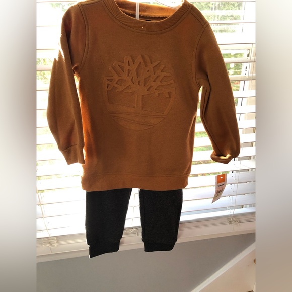 Timberland Other - NWT Timberland Toddler Outfit/ Matching Set- 3D Top